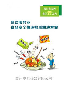 餐飲服務業食品安全快速檢測儀器解決方案 小餐飲篇